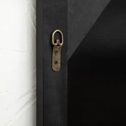 24" X 30" Wood And Brass Wall Mirror Blue - Opalhouse™ Designed With Jungalow™ -Opalhouse™ GUEST 12ef76de 299e 48c9 93e5 893293665e16