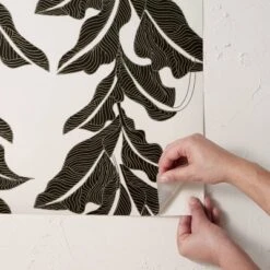 Botanical Leaf Peel And Stick Wallpaper Black/White - Opalhouse™ Designed With Jungalow™ 8 Botanical Leaf Peel And Stick Wallpaper Black/White - Opalhouse™ Designed With Jungalow™ -Opalhouse™ GUEST 3095b8ff 6f52 48aa 8a4a 02a4870ccbf4