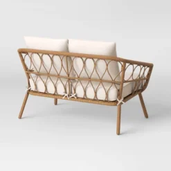 Britanna Patio Loveseat, Outdoor Furniture - Natural - Opalhouse™ -Opalhouse™ GUEST 3e5f70ee 1fe6 4751 87aa 639e042763e5