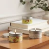 12.15oz Tin Gift Set Silver With Embossed Yellow Candle - Opalhouse™ -Opalhouse™ GUEST 47498c31 105d 459c af59 259679c7a955