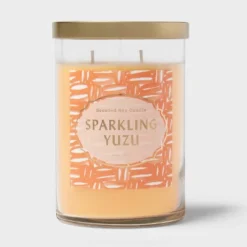 Lidded Glass Jar Candle Sparkling Yuzu - Opalhouse™ -Opalhouse™ GUEST 600faa30 df46 4c7a a075 c75450c5e7b3