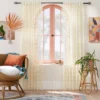 1pc 50"x84" Sheer Zig Zag Macrame Curtain Panel Cream - Opalhouse™ Designed With Jungalow™ 2 1pc 50"x84" Sheer Zig Zag Macrame Curtain Panel Cream - Opalhouse™ Designed With Jungalow™ -Opalhouse™ GUEST 712f1311 7264 4d02 ada6 b2d66663db9d
