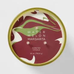 28oz Glass Watermelon Margarita Candle Light Green - Opalhouse™ -Opalhouse™ GUEST 7d20bf60 994d 473c 932d e078eea81aa3