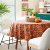 70" Cotton Calling In The Abundance Round Tablecloth With Tassels - Opalhouse™ Designed With Jungalow™ 2 70" Cotton Calling In The Abundance Round Tablecloth With Tassels - Opalhouse™ Designed With Jungalow™ -Opalhouse™ GUEST 8f2ca633 6abf 41e0 bc9a f8d11471c037