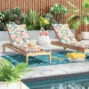 5' X 7' Soft Moroccan Tapestry With Double Knot Fringe Woven Outdoor Rug Teal - Opalhouse™ -Opalhouse™ GUEST b6df4bc3 4504 4632 a4b3 543f369671fd