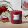 28oz Glass Sandalwood Rose Candle Burgundy - Opalhouse™ 2 28oz Glass Sandalwood Rose Candle Burgundy - Opalhouse™ -Opalhouse™ GUEST c434c36f 9024 4a6b a515 9b2129a653a9