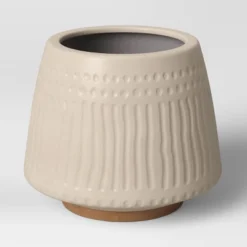 Textured Ceramic Planter Pots White - Opalhouse™ -Opalhouse™ GUEST ca20af10 0ac7 404a 8b03 8f6e31195dd4