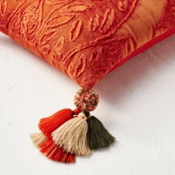 14"x20" Oblong Embroidered Leaf Pattern Accent Pillow Rust - Opalhouse™ Designed With Jungalow™ 7 14"x20" Oblong Embroidered Leaf Pattern Accent Pillow Rust - Opalhouse™ Designed With Jungalow™ -Opalhouse™ GUEST d63fc097 241b 42e6 a759 c0f0cd01ee03