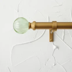 Faux Jade Ball Curtain Rod Brass - Opalhouse™ Designed With Jungalow™ 7 Faux Jade Ball Curtain Rod Brass - Opalhouse™ Designed With Jungalow™ -Opalhouse™ GUEST d7507ef0 fa5a 4b13 920f 0c72746f2e61