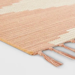7'x10' Tapestry Rectangular Woven Outdoor Area Rug Rust - Opalhouse™