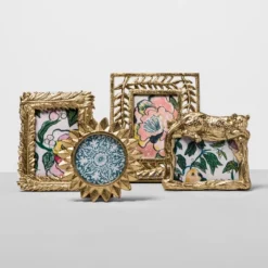 4" X 4" Cast Sunburst Frame Gold - Opalhouse™ 7 4" X 4" Cast Sunburst Frame Gold - Opalhouse™ -Opalhouse™ GUEST fd37b239 5c24 4dd7 9ffd e03c865a7260